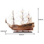 T149 St. Espirit Tall Ship Model 