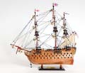 T175A HMS Victory Small with Display Case 
