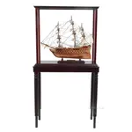 T175A HMS Victory Small with Display Case t175a-hms-victory-small-with-display-case-l01.jpg