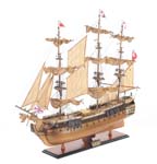 T191A HMS Surprise Large With Table Top Display Case 