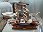 T202 RRS Discovery Tall Ship Model 