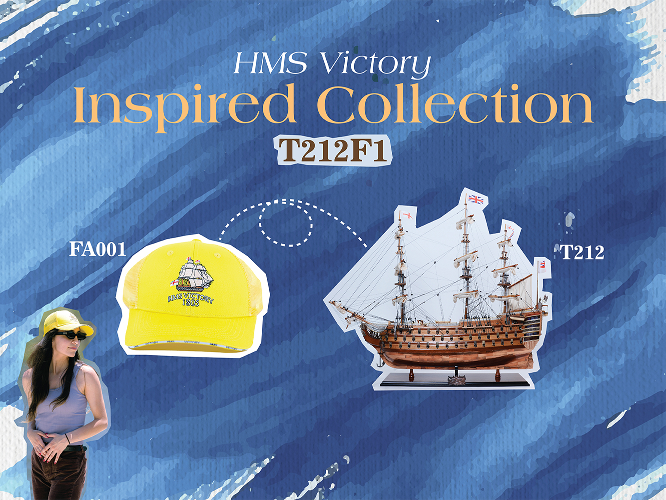 T212F1 Ultimate HMS Victory Combo: A Model Ship and Classic Hat t212f1-ultimate-hms-victory-combo-a-model-ship-and-classic-hat-l01.jpg