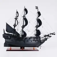 T295B Black Pearl Pirate Ship Large With Floor Display Case t295b-black-pearl-pirate-ship-large-with-floor-display-case-l10.jpg