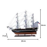 T303 USS Constitution Large Painted Admiral Line t303-uss-constitution-large-painted-l10.jpg