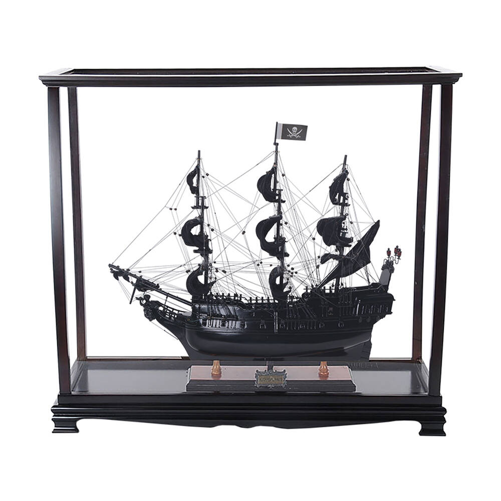 T305A Black Pearl Pirate Ship Midsize With Display Case t305a-black-pearl-pirate-ship-midsize-with-display-case-l01.jpg