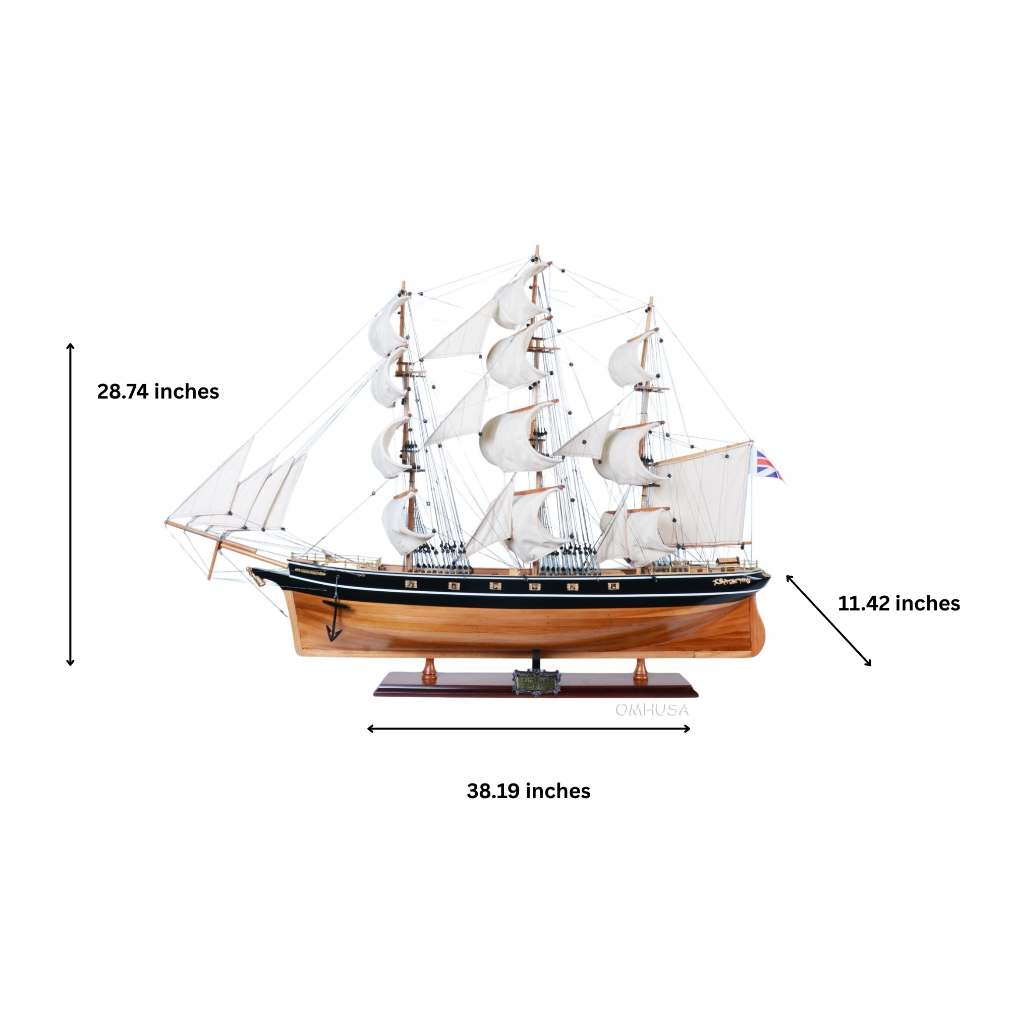 T375C Cutty Sark 31 inches (Curved sails) t375c-cutty-sark-31-inches-curved-sails-l08.jpg