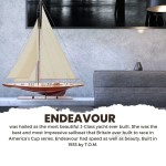 Y019 Endeavour XL Sailboat Model 