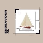 Y019 Endeavour XL Sailboat Model 