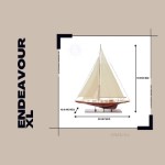 Y019 Endeavour XL Sailboat Model 