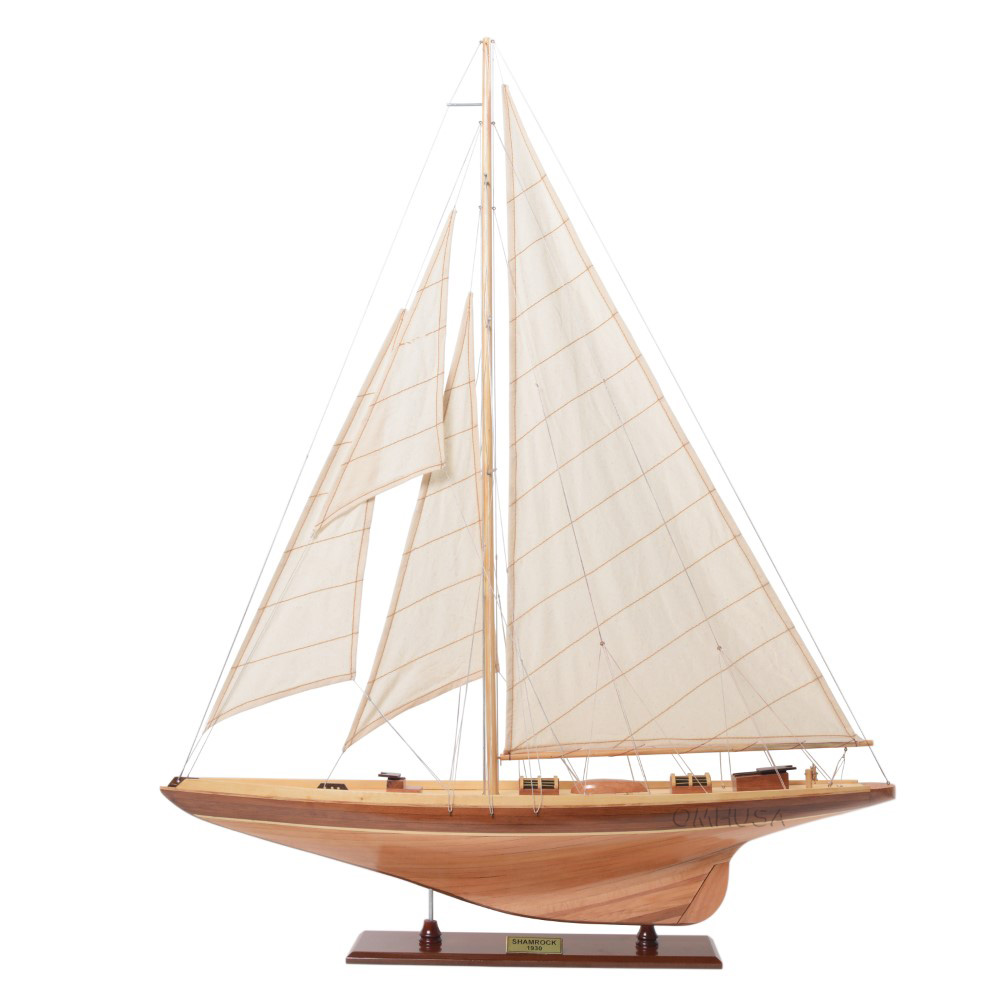 Y047 Shamrock Medium Sailboat Model y047-shamrock-medium-sailboat-model-l01.jpg