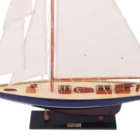 Y048 Shamrock Dark Blue & Brown Painted Medium Sailboat Schooner Yacht Model 32 Inches Long y048-shamrock-dark-blue-brown-painted-medium-sailboat-schooner-yacht-model-32-inches-long-l02.jpg