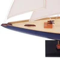 Y048 Shamrock Dark Blue & Brown Painted Medium Sailboat Schooner Yacht Model 32 Inches Long y048-shamrock-dark-blue-brown-painted-medium-sailboat-schooner-yacht-model-32-inches-long-l03.jpg