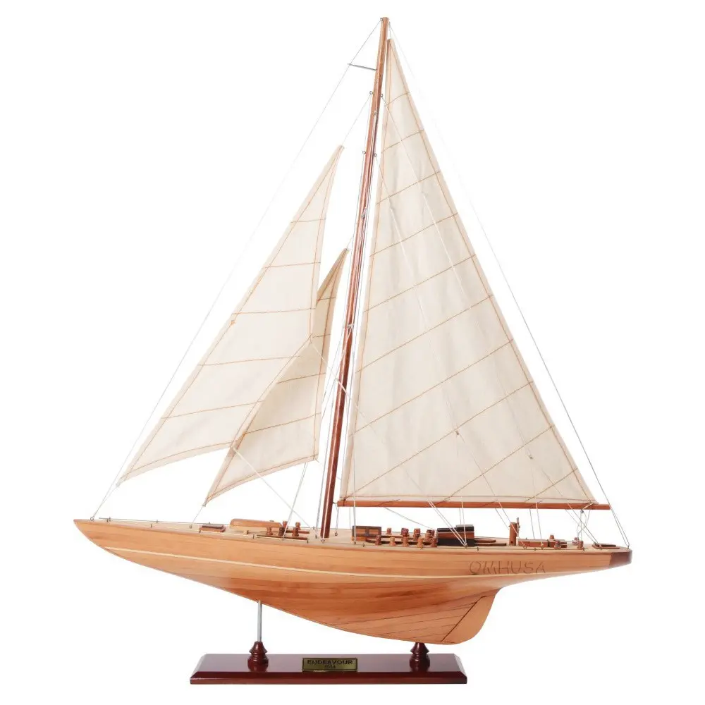 Y068 Endeavour Small Sailboat Model Y068-ENDEAVOUR-SMALL-SAILBOAT-MODEL-L01.WEBP