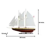 Y074 Bluenose II XL Sailboat Schooner Model y074-bluenose-ii-xl-sailboat-schooner-model-movie-l13.jpg