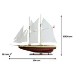 Y074 Bluenose II XL Sailboat Schooner Model y074-bluenose-ii-xl-sailboat-schooner-model-movie-l14.jpg