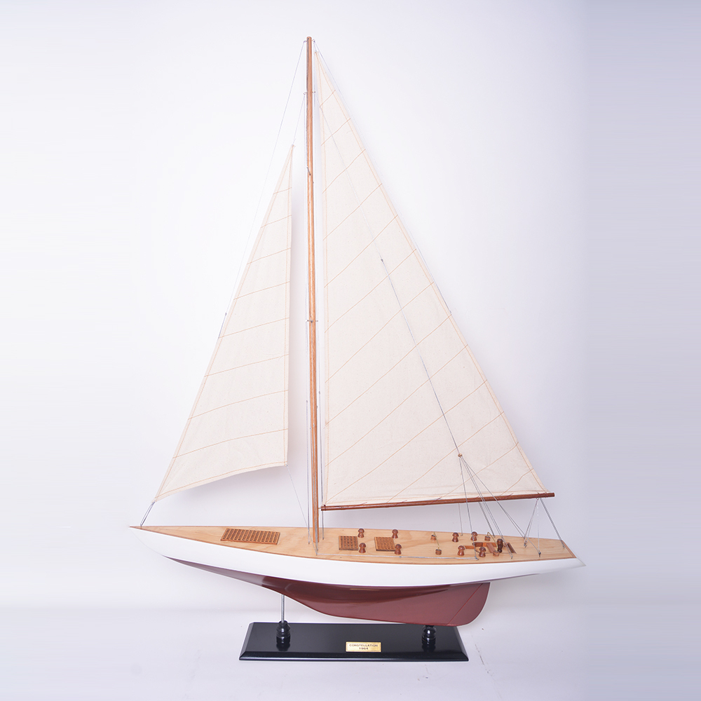 Y099 Constellation Painted Large Sailboat Schooner Yacht Model 32 Inches Long y099-uss-constellation-painted-large-sailboat-schooner-yacht-model-32-inches-long-l01.jpg
