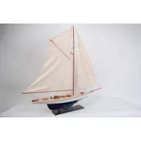 Y100 Defender Painted Large Sailboat Schooner Yacht Model 31 Inches Long y100-defender-painted-large-sailboat-schooner-yacht-model-31-inches-long-l05.jpg