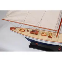 Y100 Defender Painted Large Sailboat Schooner Yacht Model 31 Inches Long y100-defender-painted-large-sailboat-schooner-yacht-model-31-inches-long-l10.jpg