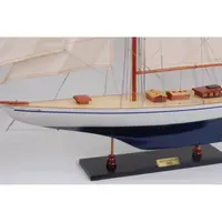 Y100 Defender Painted Large Sailboat Schooner Yacht Model 31 Inches Long y100-defender-painted-large-sailboat-schooner-yacht-model-31-inches-long-l12.jpg