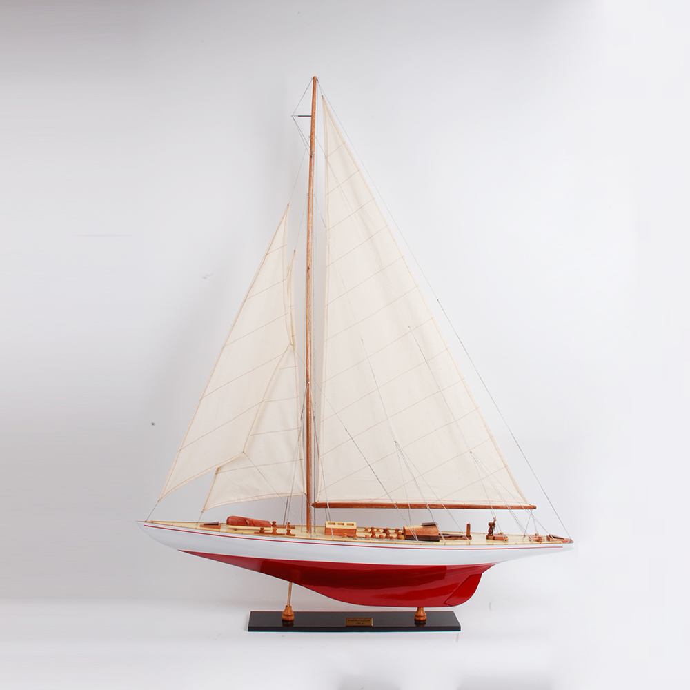 Y104 Endeavour Painted Large Sailboat Schooner Yacht Model y104-endeavour-painted-large-sailboat-schooner-yacht-model-l01.jpg