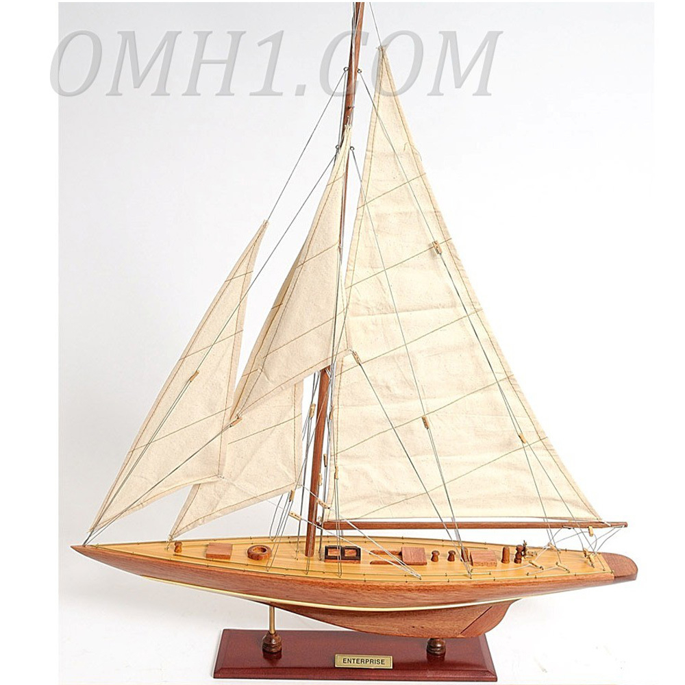 Y109 Enterprise Sailboat Schooner Yacht Model y109-enterprise-sailboat-schooner-yacht-model-l01.jpg