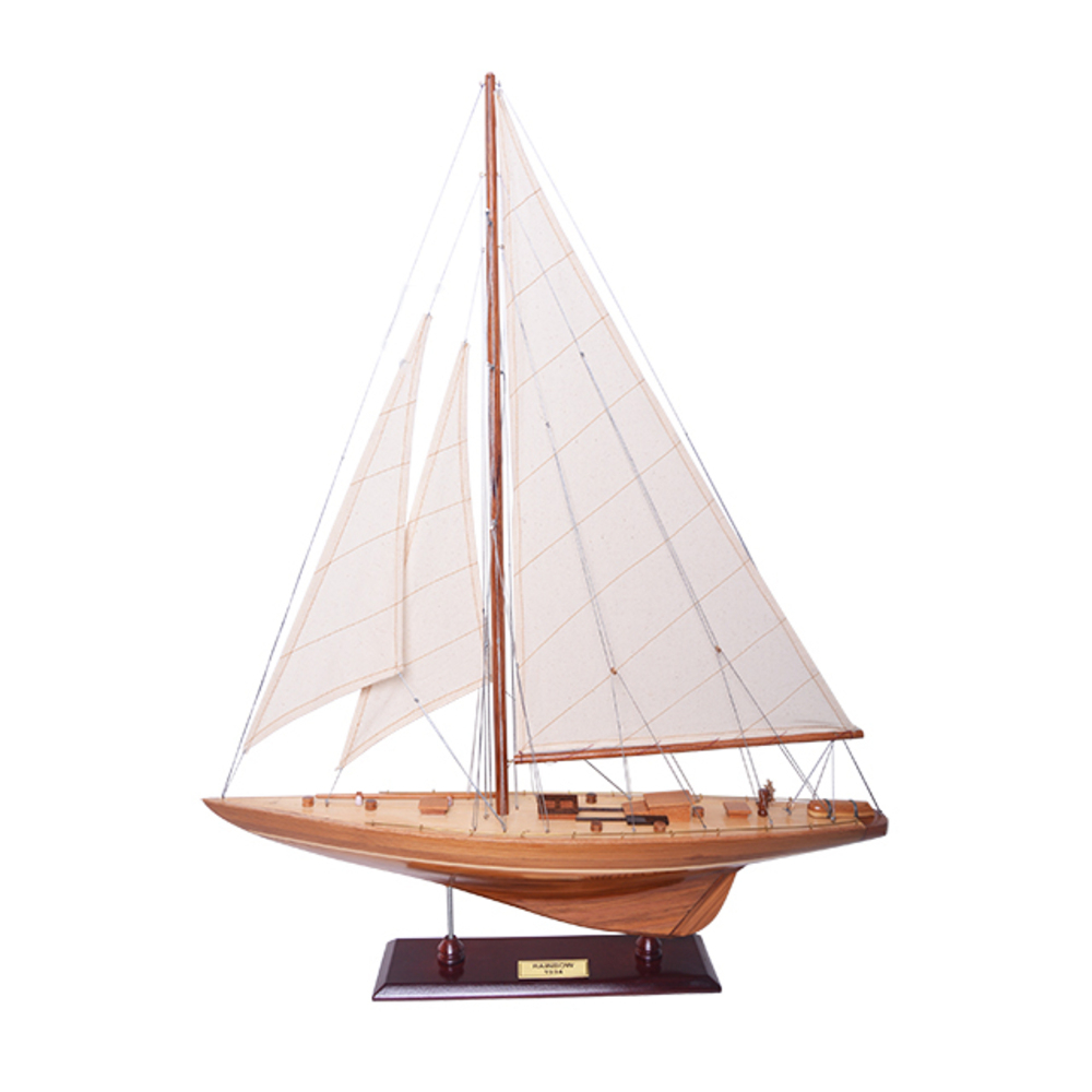 Y134 Rainbow Medium Sailboat Schooner Yacht Model 31 Inches Long y134-rainbow-medium-sailboat-schooner-yacht-model-31-inches-long-l01.jpg