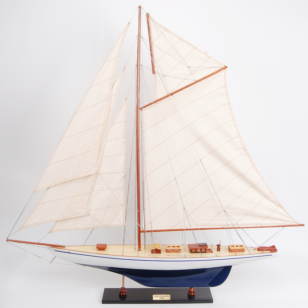 Y138 Defender painted Medium Sailboat Schooner Yacht Model 24 Inches Long y138-defender-painted-medium-sailboat-schooner-yacht-model-24-inches-long-l01.jpg