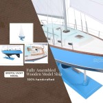 y096 Bristol Yacht Sailboat Model 