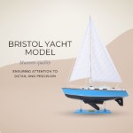 y096 Bristol Yacht Sailboat Model 