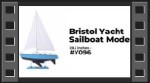 y096 Bristol Yacht Sailboat Model 