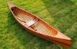 Wooden Canoe With Ribs Curved bow 10 ft Display-Only