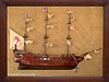 HMS Victory Half - Ship 33 Inches L