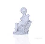 Anne Home - Boy Sitting Statue