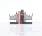 Anne Home - Rhino Head Bookend - Set of 2