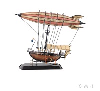 Steampunk Airship Model