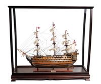 HMS Victory Midsize With Display Case