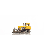 Metal Handmade Bulldozer Model