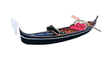 Venetian Gondola Wooden Boat 15