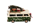 Handmade 1960s Volkswagen Bus Christmas Model