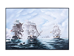 The Battle of Flamborough Head - Canvas Painting