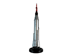 Mercury Atlas Rocket Display Model 