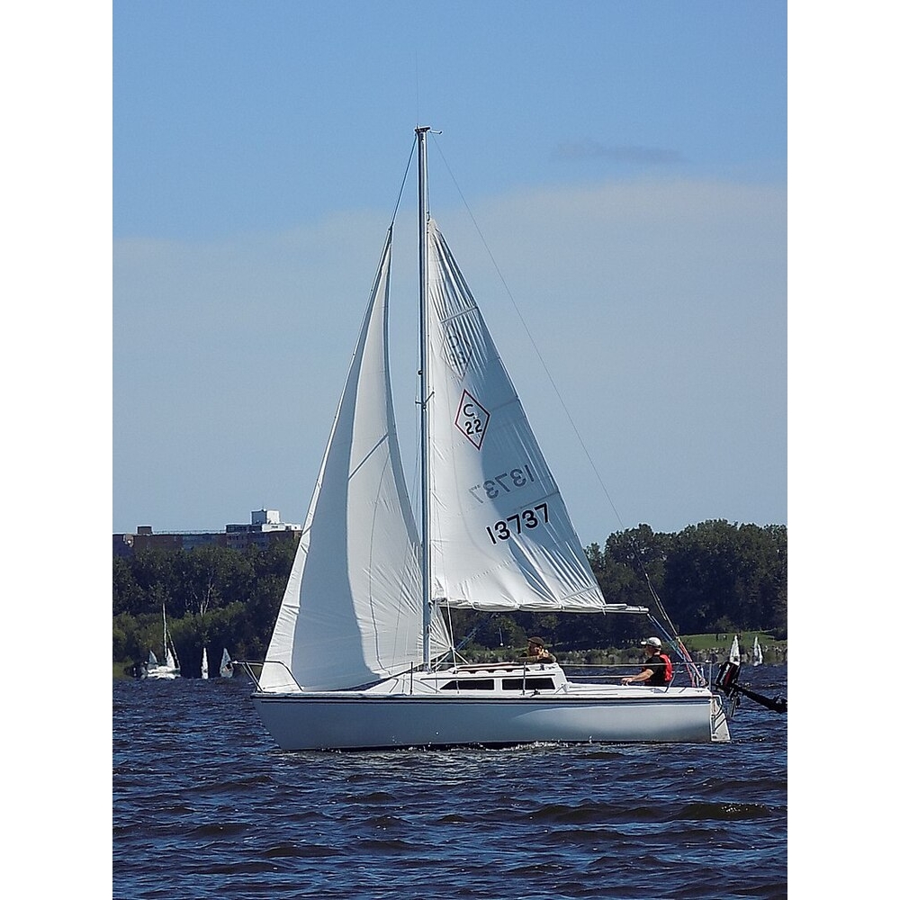 American Catalina 22 (Catalina Series) 30 Inches Ship Model