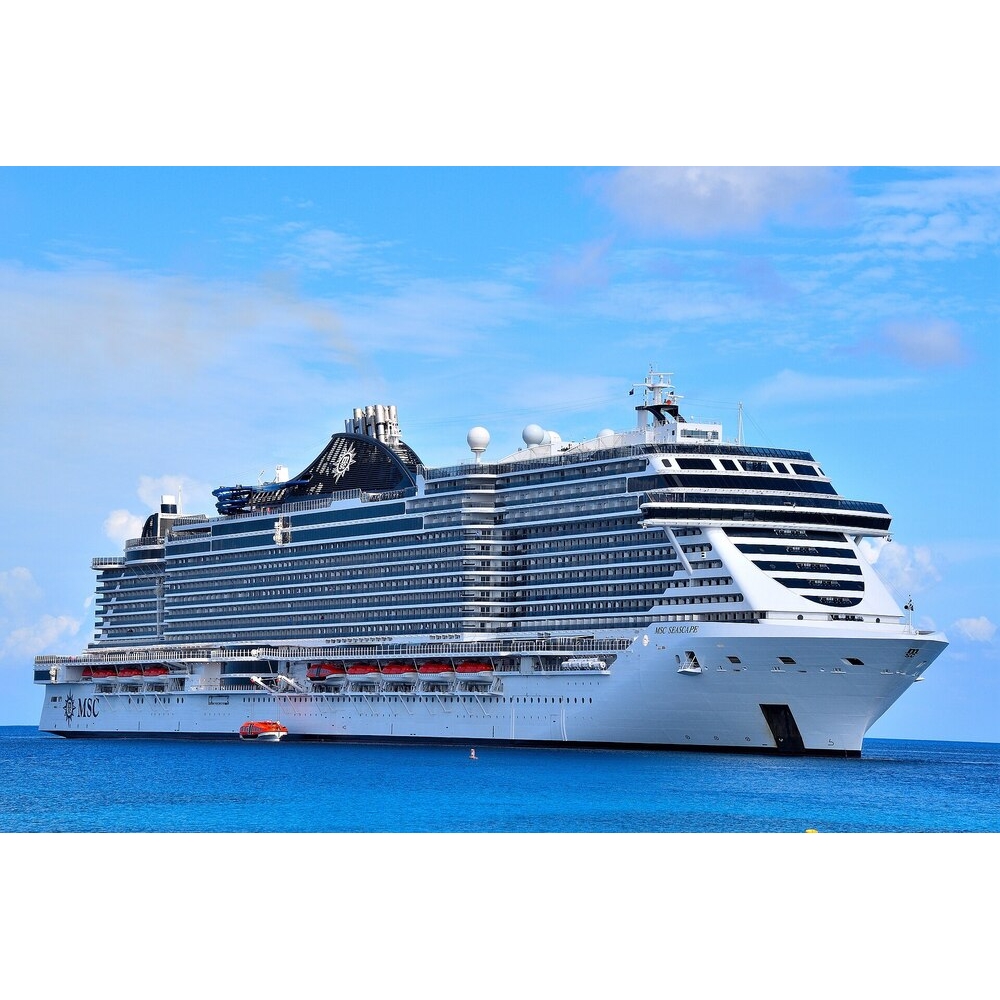 Italian MSC Seascape (Seaside EVO-Class) Cruise Ship 30 Inches Model