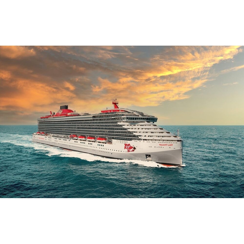 British Valiant Lady (Scarlet-Class) Cruise Ship 30 Inches Model