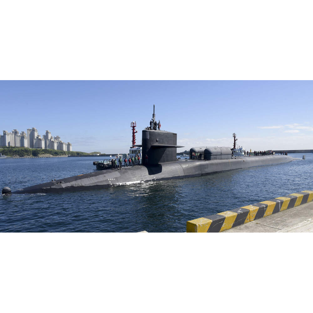 USS Michigan Ohio-Class Submarine (SSGN-727) 30 Inches Model