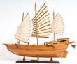 Chinese Junk Wooden Ship Model 