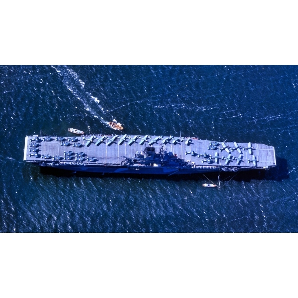 USS Wasp (CV-7) 30 Inches Aircraft Carrier Model