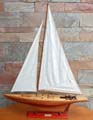 Constellation Small Sailboat Schooner Yacht Model NEW