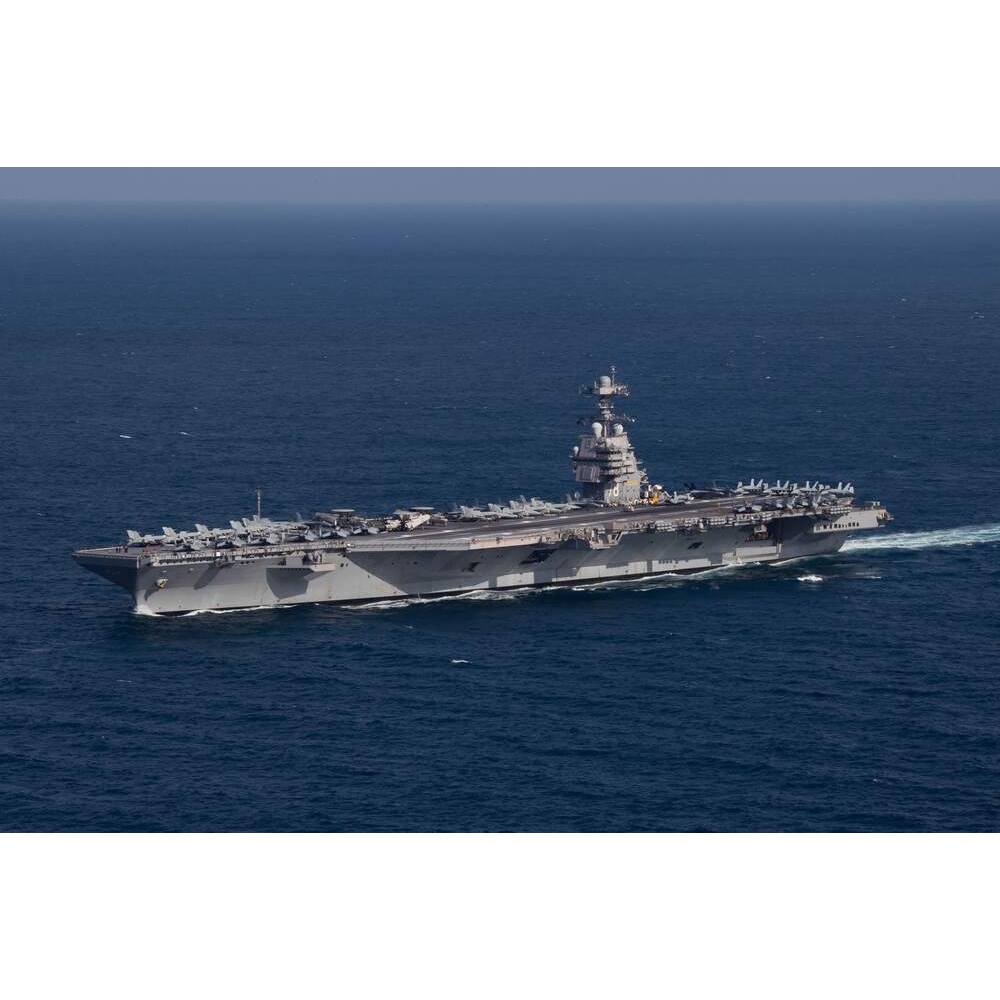 USS Gerald R. Ford Aircraft Carrier (CVN-78) 36 Inches Model