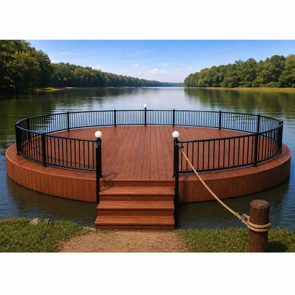 Composite Round Floating Dock